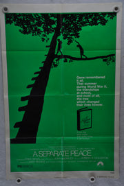 Original 1972 A Separate Peace Movie Poster 27 x 41 John Heyl, Parker Stevenson   - TvMovieCards.com