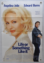 2002 Life or Something Like It 1SH D/S Movie Poster 27 x 41  Angelina Jolie   - TvMovieCards.com