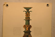 Giovanni Battista Piranesi A Sua Eccellenza il Sig. Principe Color Etching Print   - TvMovieCards.com