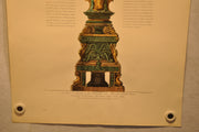 Giovanni Battista Piranesi A Sua Eccellenza il Sig. Principe Color Etching Print   - TvMovieCards.com