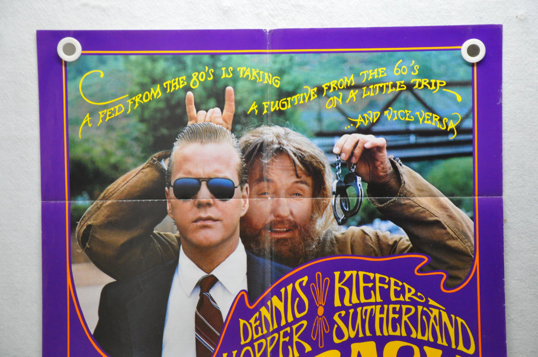 1990 Flashback Original 1SH Movie Poster 27 x 41 Dennis Hopper, Kiefer Sutherlan   - TvMovieCards.com