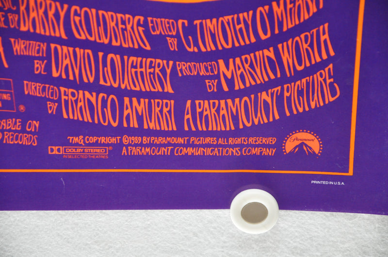 1990 Flashback Original 1SH Movie Poster 27 x 41 Dennis Hopper, Kiefer Sutherlan   - TvMovieCards.com