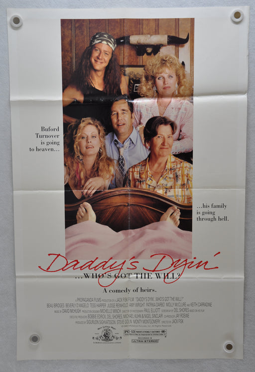 1990 Daddy's Dyin'... Who's Got the Will? Original 1SH Movie Poster 27 x 41   - TvMovieCards.com