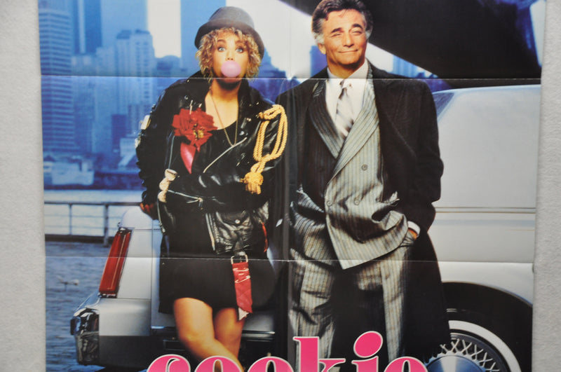 1989 Cookie Original 1SH Movie Poster 27 x 41  Peter Falk, Dianne Wiest   - TvMovieCards.com