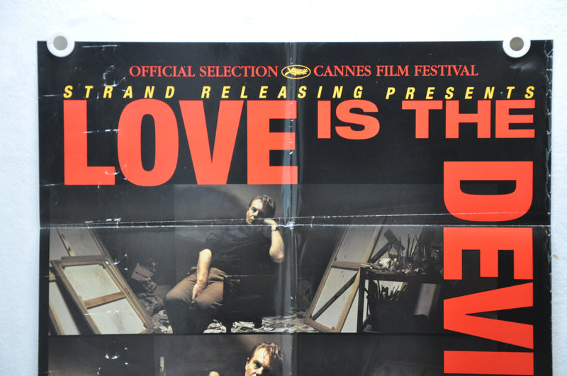 1998 Love Is The Devil Original 1SH Movie Poster 27 x 41 Jacobi Daniel Craig   - TvMovieCards.com