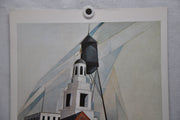 Charles Demuth "Lancaster" Art Print Poster 19 x 25 Philadelphia Museum of Art   - TvMovieCards.com