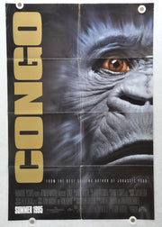 1995 Congo Original 1SH Movie Poster 27 x 41 Laura Linney Tim Curry Dylan Walsh   - TvMovieCards.com