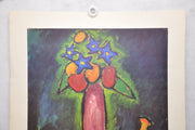 Alexej Von Jawlensky "Still Life With Flowers" Art Print Poster 19 x 25   - TvMovieCards.com