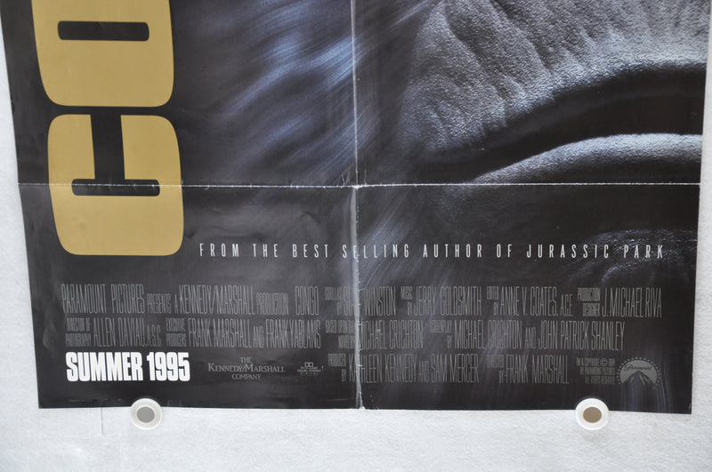 1995 Congo Original 1SH Movie Poster 27 x 41 Laura Linney Tim Curry Dylan Walsh   - TvMovieCards.com