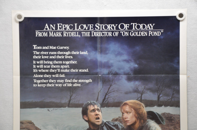 1984 The River Original 1SH Movie Poster 27 x 41 Mel Gibson, Sissy Spacek   - TvMovieCards.com