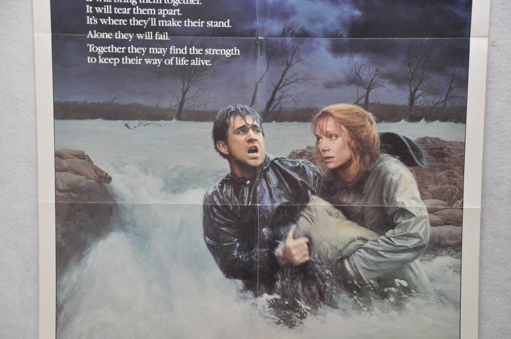 1984 The River Original 1SH Movie Poster 27 x 41 Mel Gibson, Sissy Spacek   - TvMovieCards.com