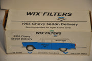Wix Filters Auto Value 1955 Chevy Sedan Delivery Diecast Coin Bank Blue   - TvMovieCards.com