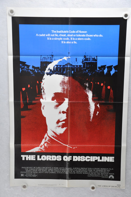 1983 The Lords of Discipline Original 1SH Movie Poster 27 x 41 David Keith   - TvMovieCards.com