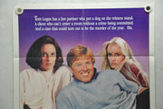 1986 Legal Eagles Original 1SH Movie Poster 27 x 41 Robert Redford, Debra Winger   - TvMovieCards.com