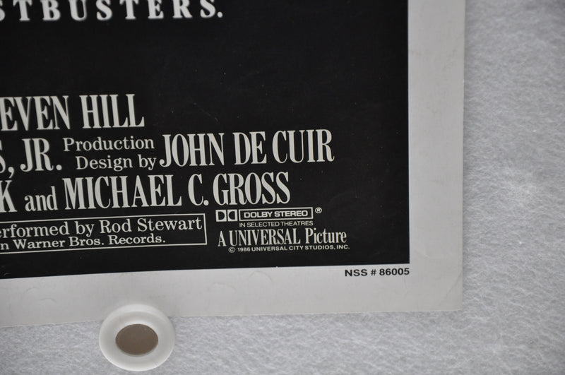 1986 Legal Eagles Original 1SH Movie Poster 27 x 41 Robert Redford, Debra Winger   - TvMovieCards.com
