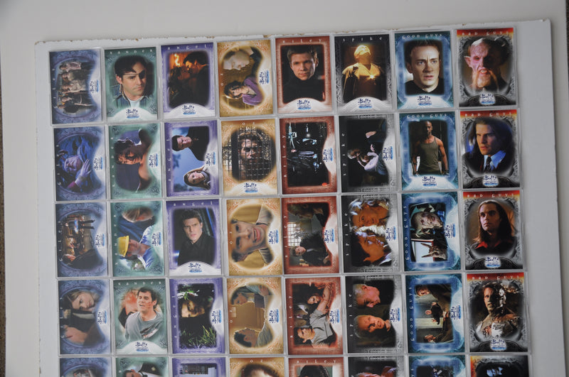 Buffy The Vampire Slayer The Men of Sunnydale Base Card Set 81 Cards   - TvMovieCards.com