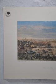 Gaspar van Wittel "Piazza Del Ovirinale" Art Print Poster 19 x 27   - TvMovieCards.com