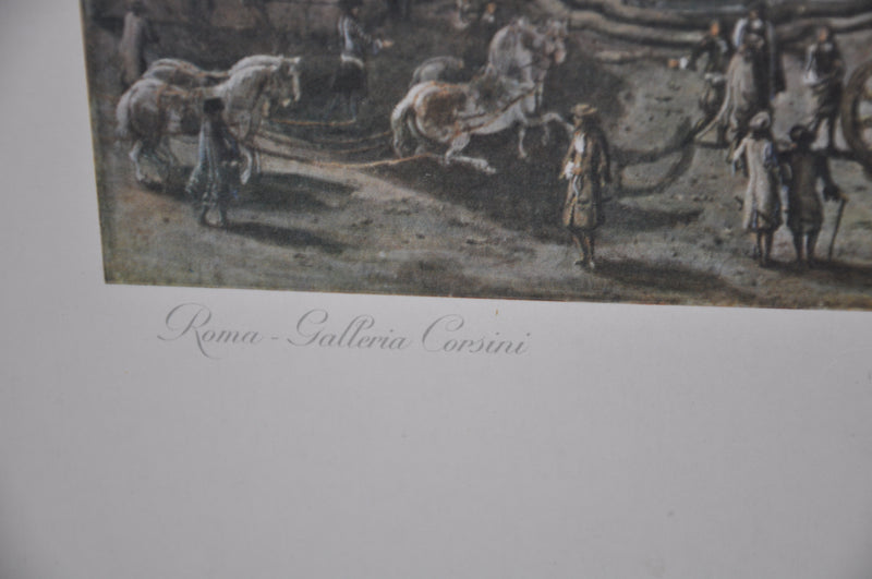 Gaspar van Wittel "Piazza Del Ovirinale" Art Print Poster 19 x 27   - TvMovieCards.com