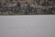 Gaspar van Wittel "Piazza Del Ovirinale" Art Print Poster 19 x 27   - TvMovieCards.com
