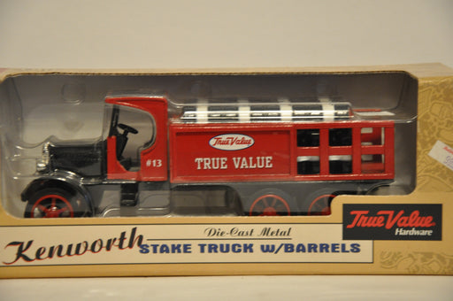 Ertl Diecast 1/25 Scale 1925 Kenworth Stake w/ Barrels Truck True Value   - TvMovieCards.com