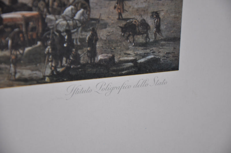 Gaspar van Wittel "Piazza Del Ovirinale" Art Print Poster 19 x 27   - TvMovieCards.com