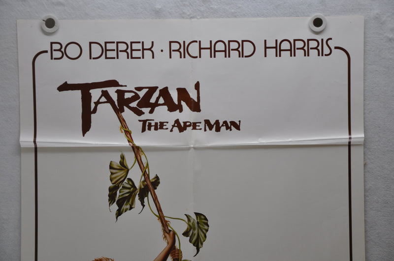 1981 Tarzan The Ape Man Original 1SH Movie Poster 27x41 Bo Derek Richard Harris   - TvMovieCards.com