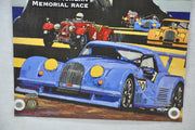 2004 Elkhart Lake Vintage Festival Road America Morgan Plus 8 GTR Poster   - TvMovieCards.com