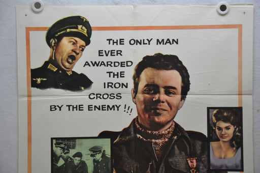 1962 The Password Is Courage Original 1SH Movie Poster 27 x 41 Dirk Bogarde   - TvMovieCards.com