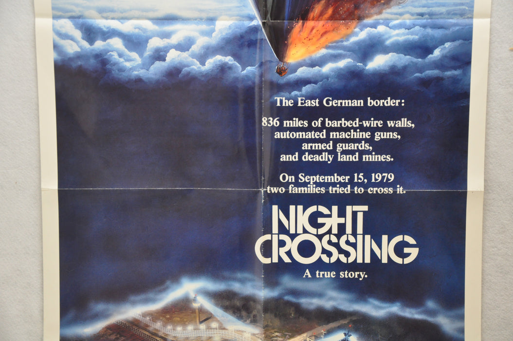 1982 Night Crossing Original 1SH Movie Poster 27 x 41 John Hurt Jane Alexander   - TvMovieCards.com