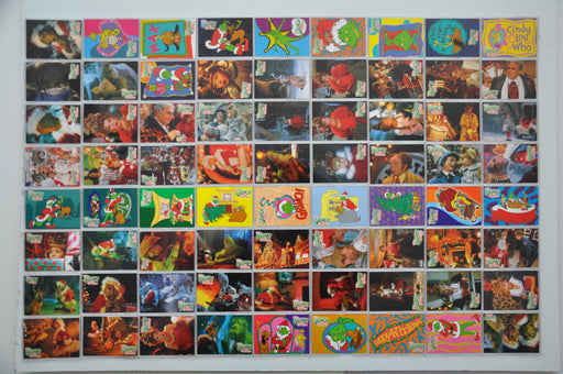 How The Grinch Stole Christmas Movie 1st Day Base Card Set with 3 Puzzles   - TvMovieCards.com