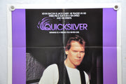 1986 Quicksilver Original 1SH Movie Poster 27 x 41 Kevin Bacon Jami Gertz   - TvMovieCards.com