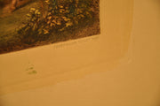 Lancret Pinxit "L'ete" Champollion Sculp 1886 20"x26" Etching Print   - TvMovieCards.com