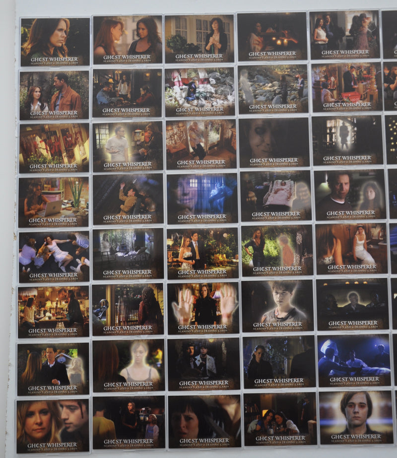 Ghost Whisperer Seasons 3 & 4 Base Card Set 72 Cards   - TvMovieCards.com