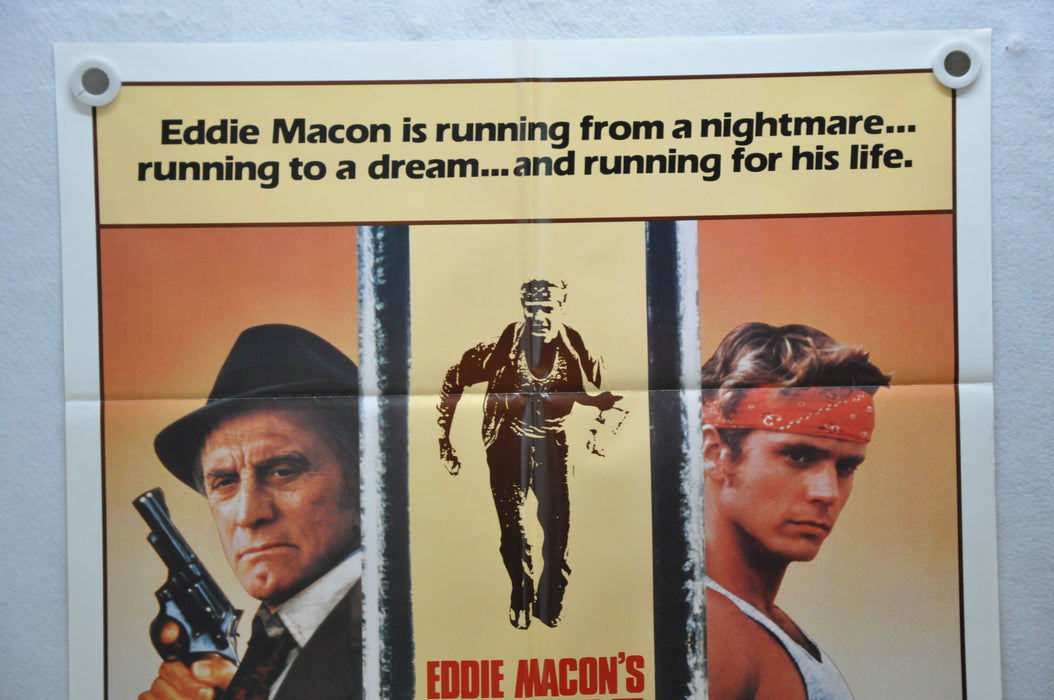 1983 Eddie Macon's Run Original 1SH Movie Poster 27 x 41 Kirk Douglas   - TvMovieCards.com