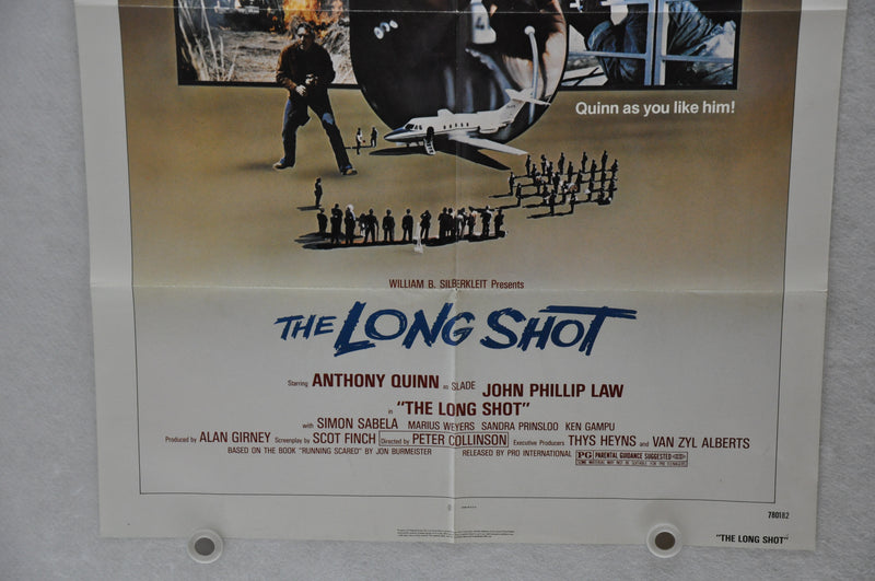 1978 The Long Shot Original 1SH Movie Poster 27 x 41 Anthony Quinn John Phillip   - TvMovieCards.com