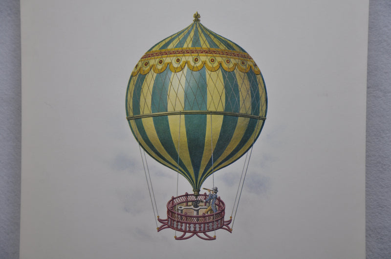 "Stampa Mongolfiera di Fedele Carmine 1788 " Art Print Poster 16 x 22   - TvMovieCards.com