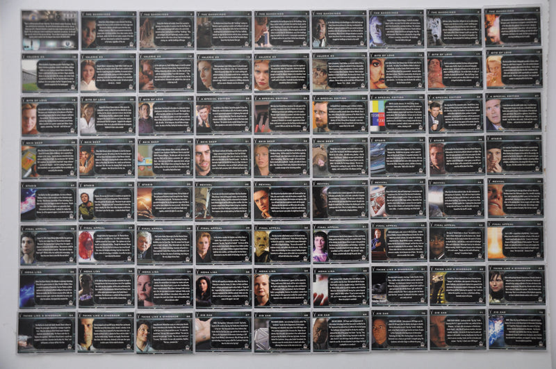 Outer Limits Sex, Cyborgs & Science Fiction Base Card Set 81 Cards   - TvMovieCards.com