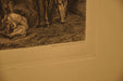 Carle Van Loo "Halte De Chasse" Edmond Hedouin Sculp 1874 20"x26" Etching Print   - TvMovieCards.com