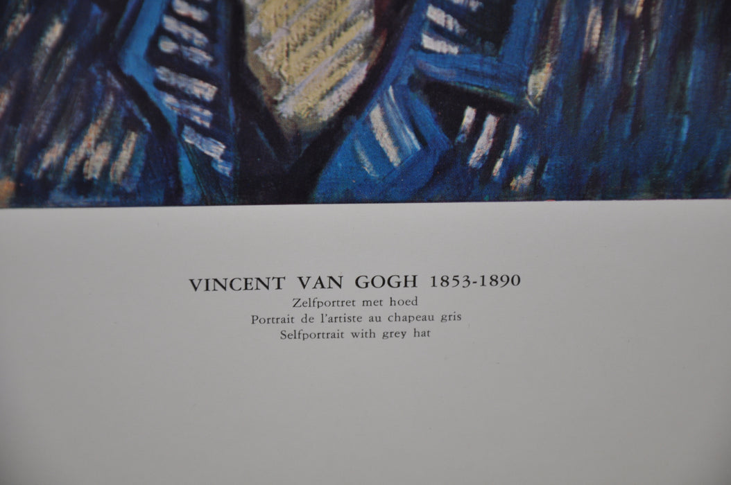 Vincent Van Gogh "Self Portrait with Grey Hat" Art Print Poster 12 x 16   - TvMovieCards.com