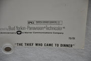 1973 The Thief Who Came to Dinner Original 1SH Movie Poster 27 x 41 Ryan O'Neal,   - TvMovieCards.com