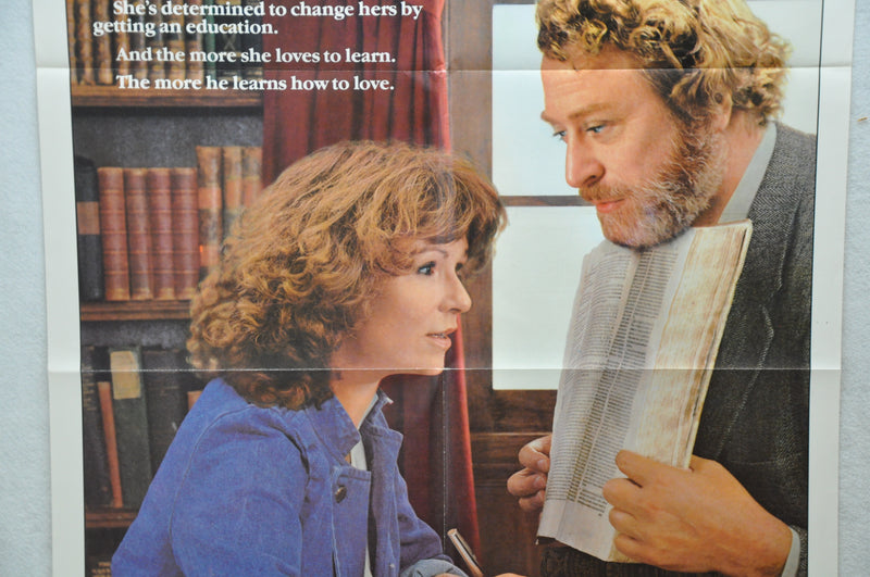 1983 Educating Rita Original 1SH Movie Poster 27x 41 Michael Caine Julie Walters   - TvMovieCards.com