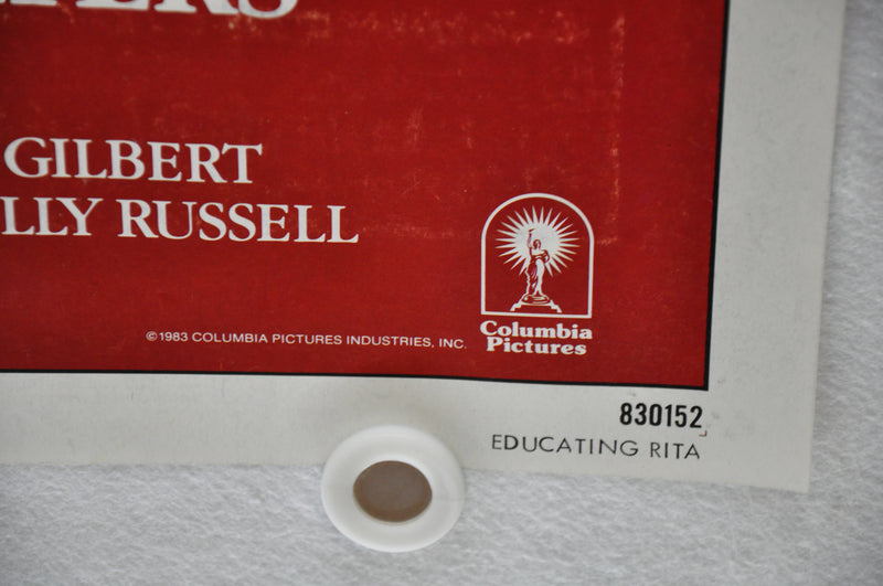 1983 Educating Rita Original 1SH Movie Poster 27x 41 Michael Caine Julie Walters   - TvMovieCards.com
