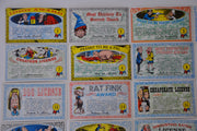 Nutty Awards Postcards Vintage Card Set 32 (Postcard Size) Cards Topps 1964   - TvMovieCards.com