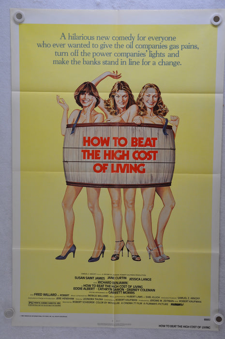 1980 How to Beat the High Cost of Living Original 1SH Movie Poster 27x 41   - TvMovieCards.com