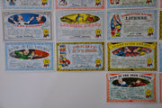 Nutty Awards Postcards Vintage Card Set 32 (Postcard Size) Cards Topps 1964   - TvMovieCards.com