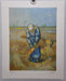 Vincent Van Gogh "The Sheafbinder" Art Print Poster 15 x 19   - TvMovieCards.com