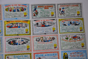 Nutty Awards Postcards Vintage Card Set 32 (Postcard Size) Cards Topps 1964   - TvMovieCards.com