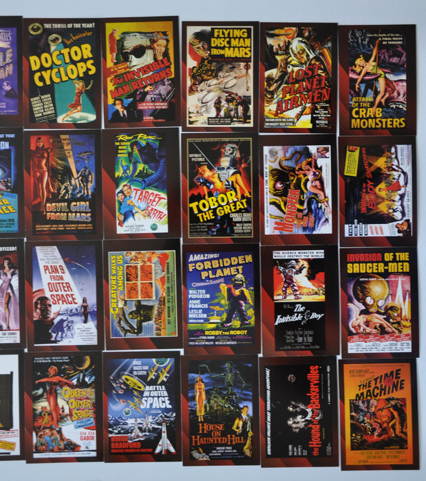 Movie Posters Classic Vintage Science Fiction & Horror Oversize Base Card Set   - TvMovieCards.com