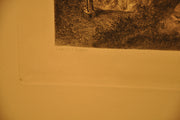 Lancret Pinxit "L'Automne" T De Mare Sculp 1890 18"x28" Etching Print   - TvMovieCards.com