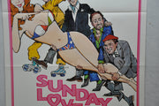 1980 Sunday Lovers Original 1SH Movie Poster 27 x 41 Roger Moore Lino Ventura   - TvMovieCards.com